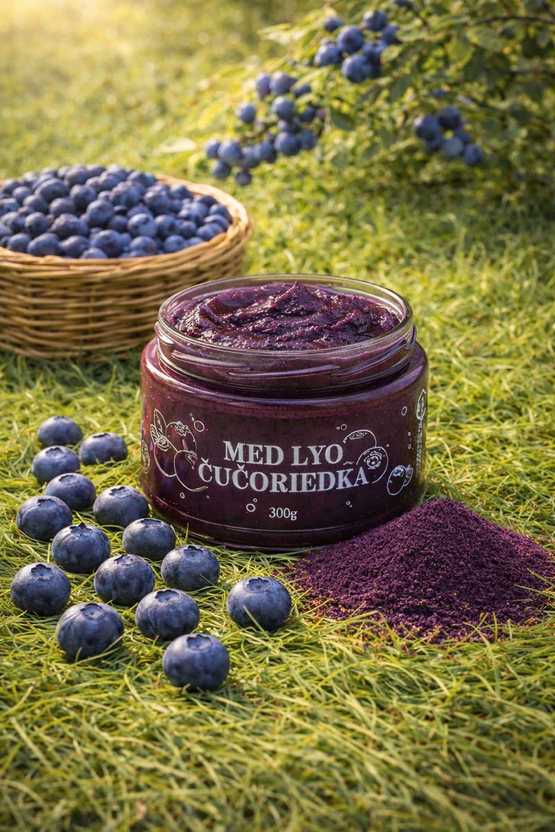 Med lyo borůvka 300 g