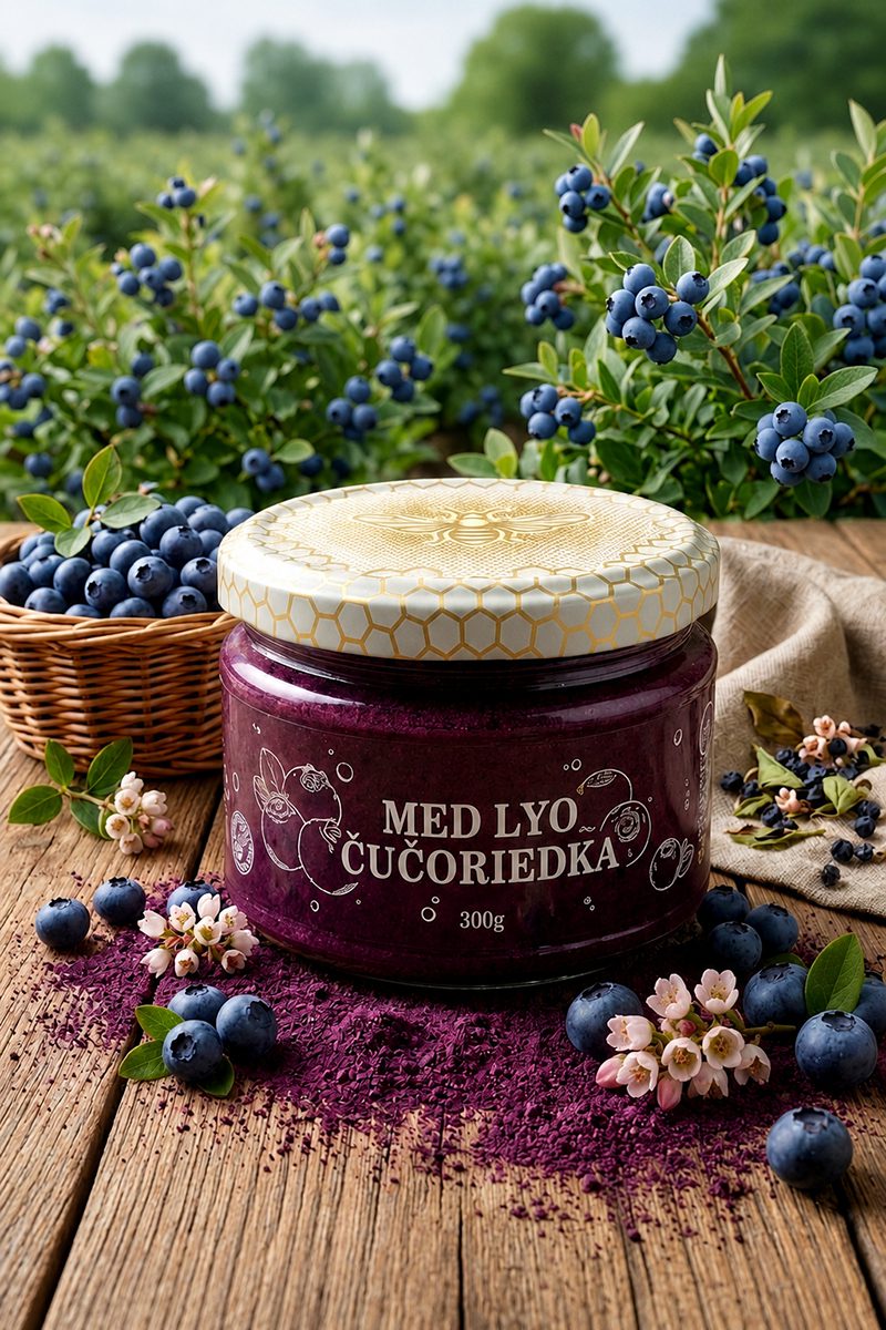 Med lyo borůvka 300 g - Image 2